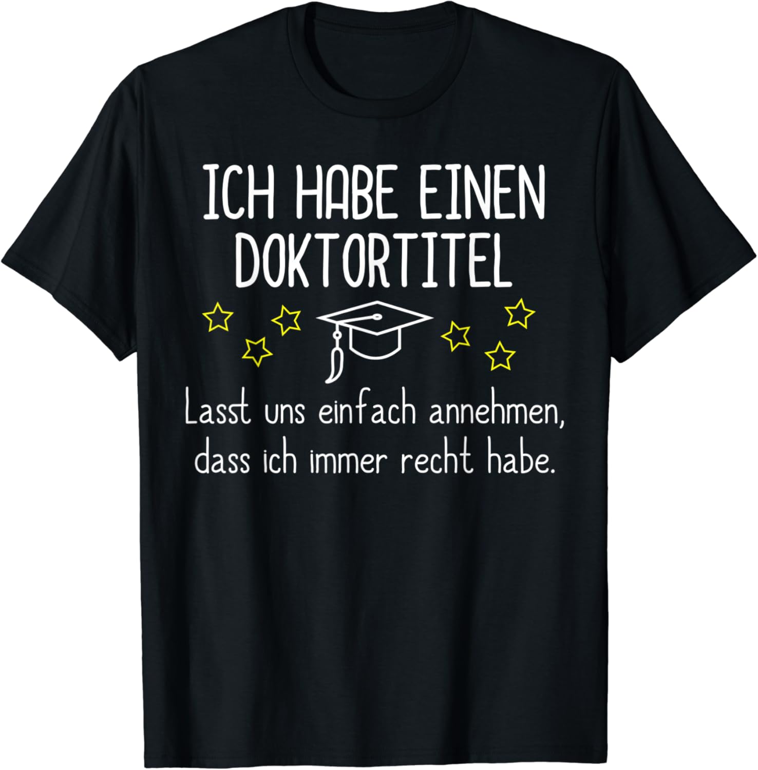 Dozent Doktortitel Geschenk bestandene Promotion Doktor TShirt Amazon.de Bekleidung